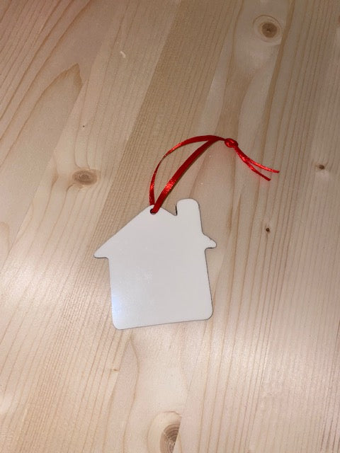 House Ornament - for Sublimation