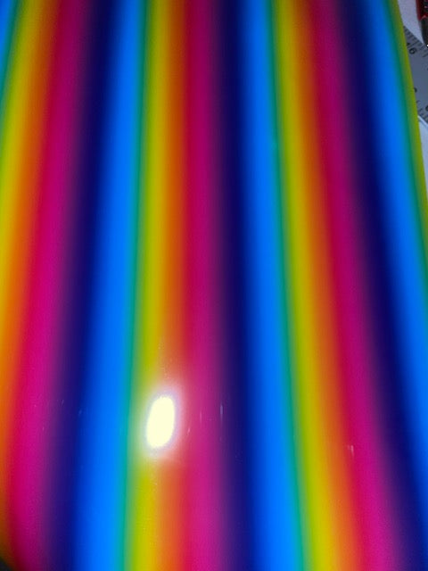 Rainbow Stripes Heat Transfer Vinyl