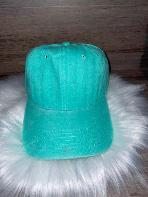 Distressed Adjustable Baseball Cap