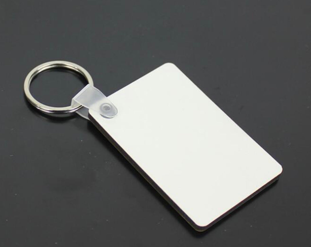 Rectangle Key Chain - For Sublimation