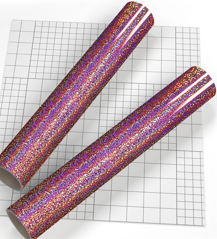 TECKWRAP Holographic Sparkle Permanent Adhesive Vinyl