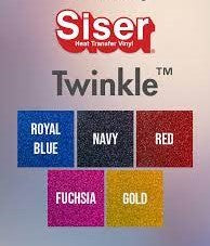 Siser® Twinkle Heat Transfer Vinyl